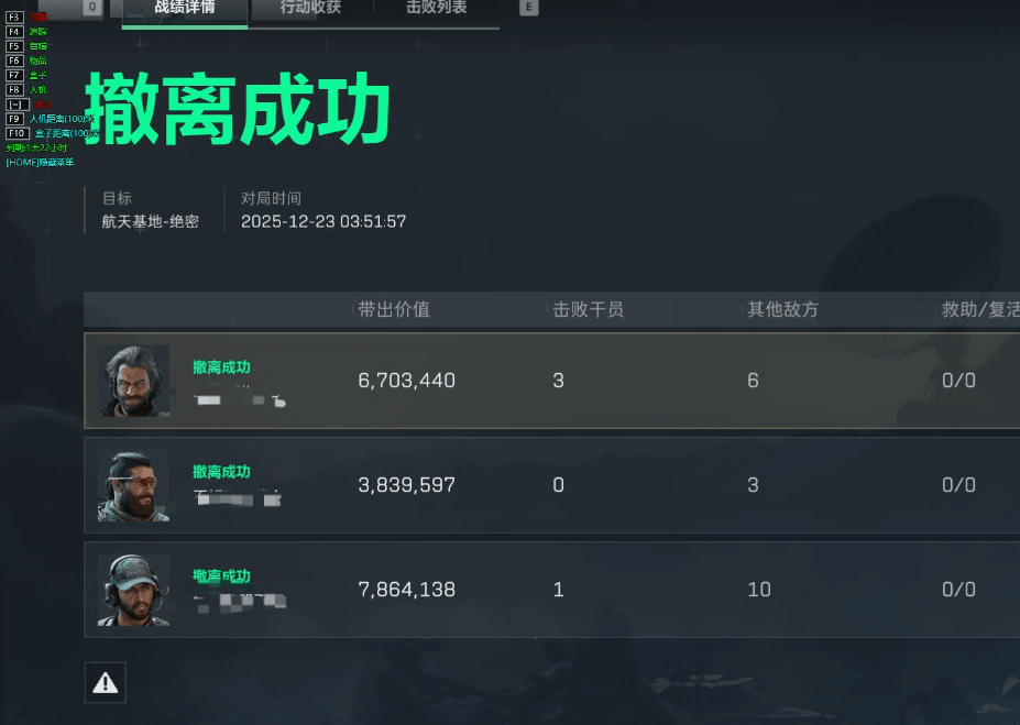  玩家今日反馈-三角洲辅助HM透视自瞄物资辅助 第1张